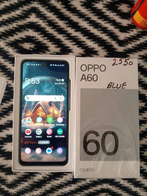 Oppo A60 New Box pack 10 month warranty 2