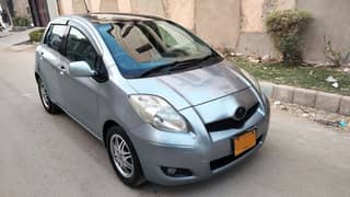 TOYOTA VITZ Automatic Model 2008 Registered 2012 Grey color.