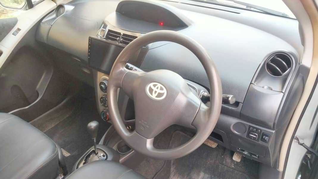 TOYOTA VITZ Automatic Model 2008 Registered 2012 Grey color. 8