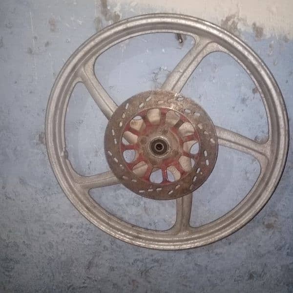 Used motorcycles front rims 1