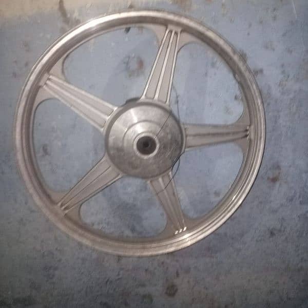 Motorbike front wheel rim 1