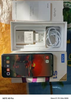 Vivo S1 6gb Ram 128Gb rom orignal panel orignal set with box charger