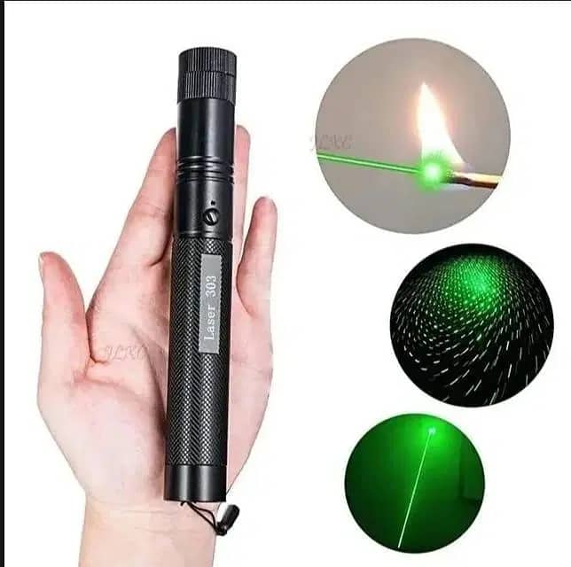 Durable Portable Laser Light Pointer - 1 Pc Rechargeable with ChargerE 4