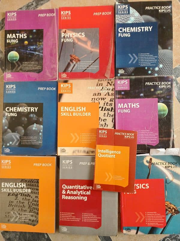 Kips books for entry exam preparation 1