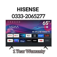 55" 65" 75" inch  Smart Led tv 4k voice 2025 Model