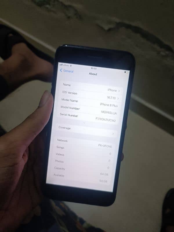 iPhone 8 plus 64gb pta approved 5