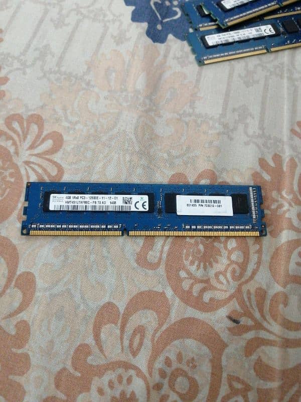 Reliable DDR3 4GB RAM Sticks - Great Condition 0