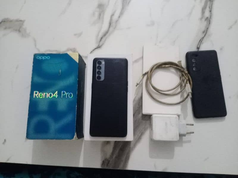 oppo reno 4 pro 8 / 256 with box charger 0