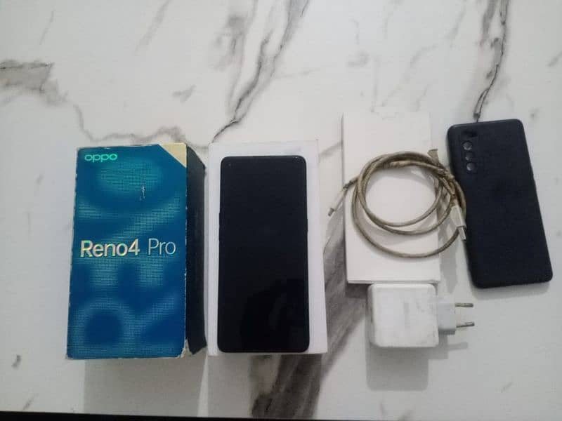 oppo reno 4 pro 8 / 256 with box charger 6