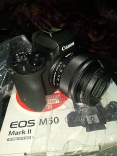 Canon M50 Mark ii EF-M15-45 with kit kens