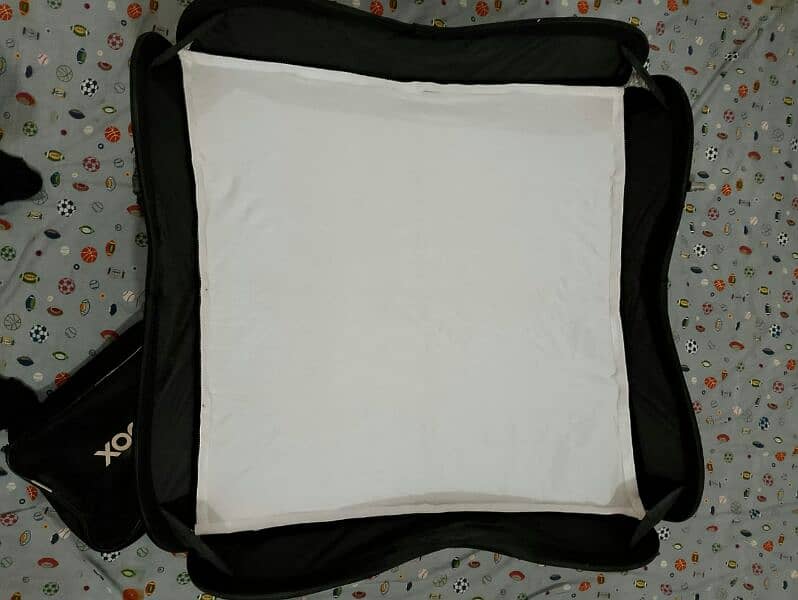 apkina flesh & godox folding softbox 60×60+ stand good condition 9