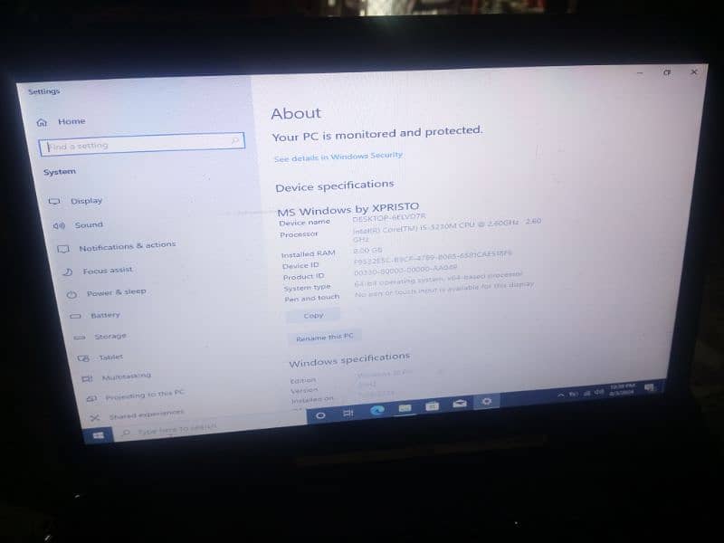 i want to sell my core i5 hp laptop which is good in condition 6