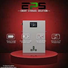 Lithium Batteries By EPS - ( 2.4kw , 05kw , 7.5kw , 10kw )