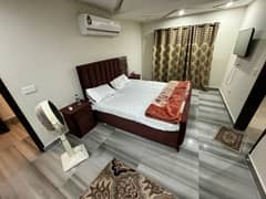 One bedroom apartments daily basis laxusry short stay apartment available for rent in bahria town