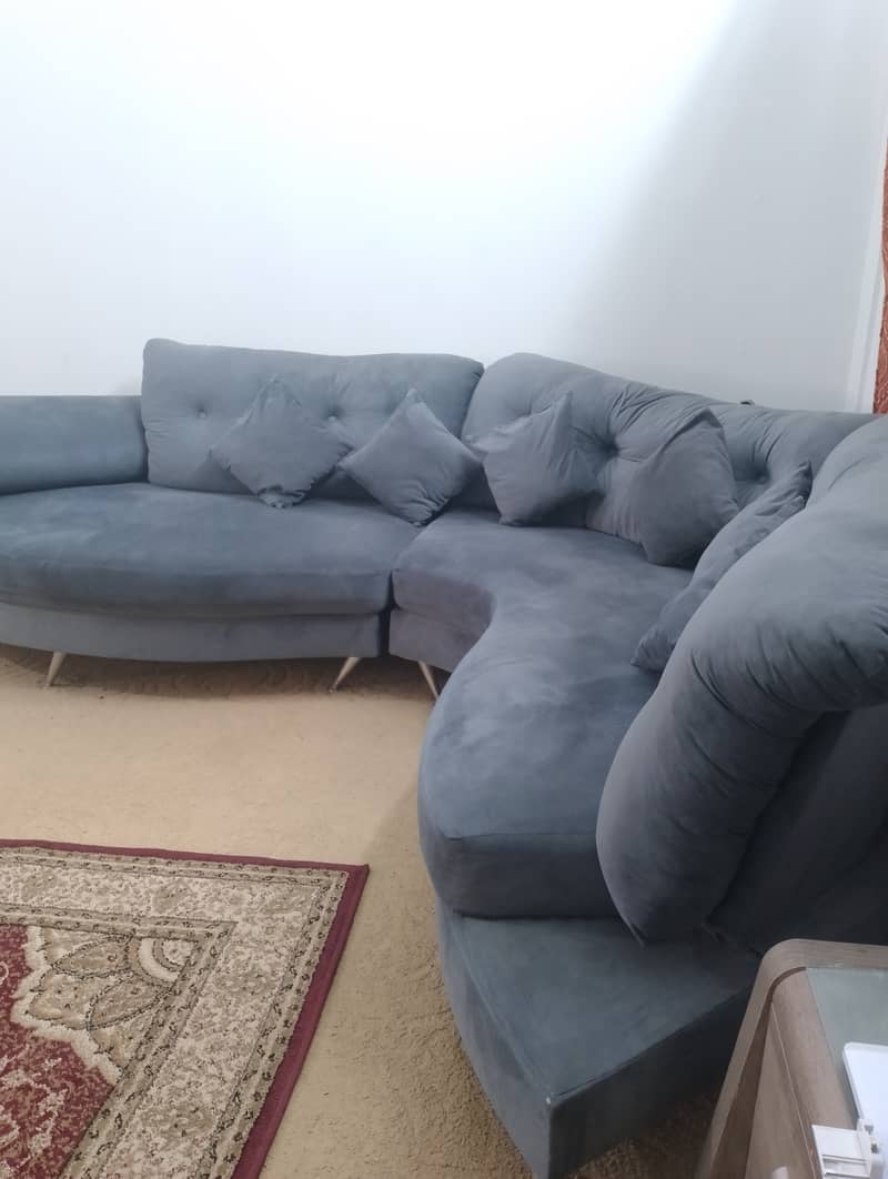 Sofa and stool 1