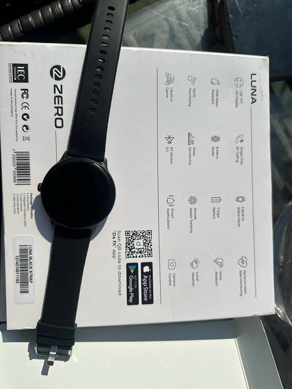 zero Luna smart watch 2