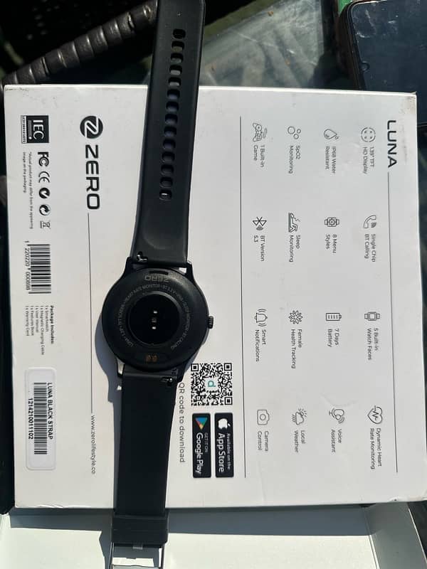 zero Luna smart watch 3