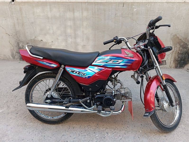 Honda Dream CD70 2024 New Condition 8