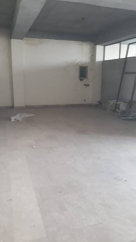 1200 sqf HALL commercial Facing park canall road j1 johar town. 2