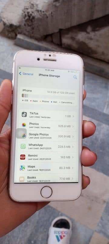 I phone 7 non pta 128gb 10by9 for sale all ok mobile hai 8