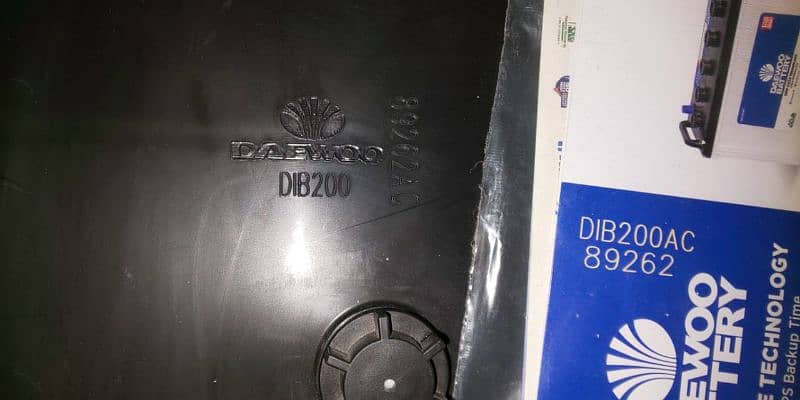 Daewoo DIB-200 175amp battery for sale 2