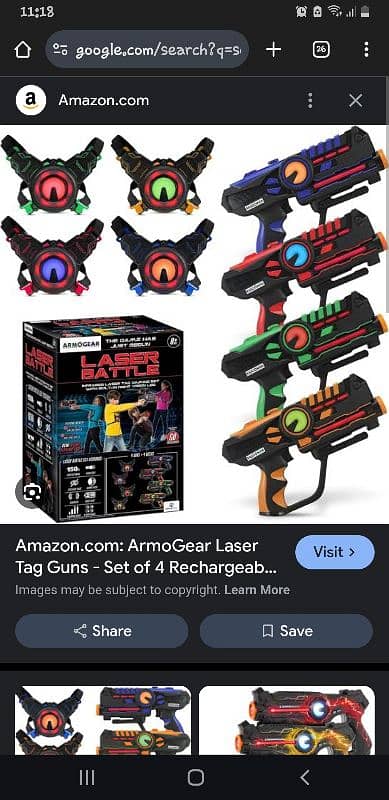 Bought from USA Amazon. rechargeable laser tag guns. CHEAPEST price 0