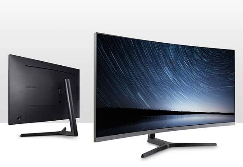 Samsung LC 43H curved Led Monitor. . .  HDmi. Vga. Type c port. 1