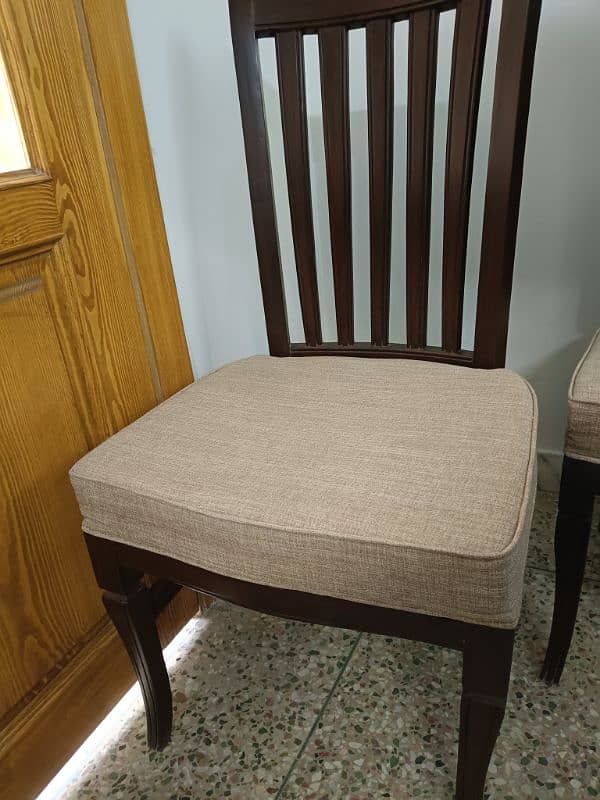 Brand New dining table (8 seater) with sofa chairs 2