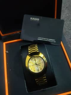 Rado Watch 2022  new Price is 430000 PKR