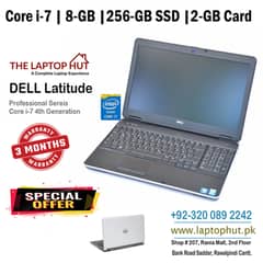 Dell | Core i7 | 2-GB Graphic Card | 8-GB Ram | 256-GB SSD | Warranty