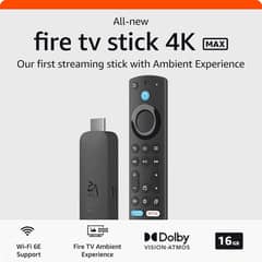 Amazon Fire TV Stick 4K Max Gen 2