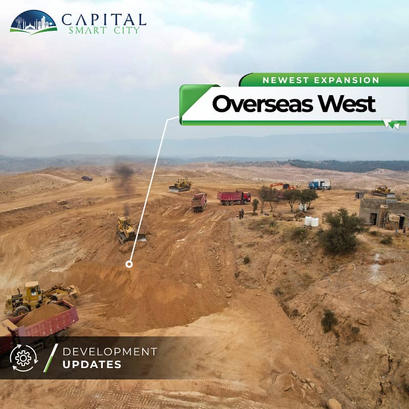 2 Kanal plot File available for sale in Overseas block Capital Smart City 3