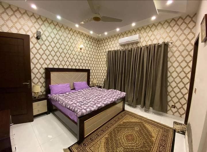 10 Marla Upper Portion Fully Furnished House For Rent In Bahria Town Lahore. 2