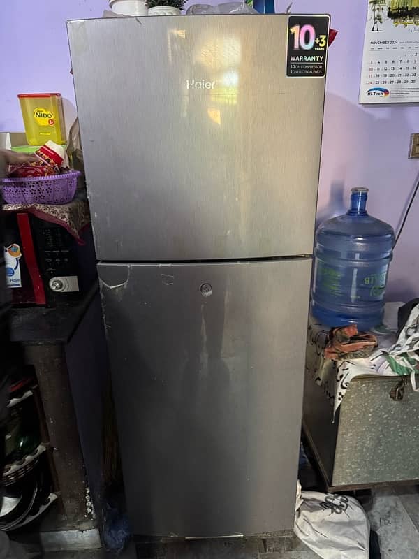 Haier Fridge 11 Cuft Silver 0