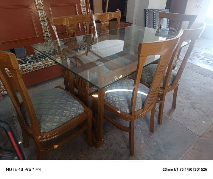 dinning table with 6 chairs 5