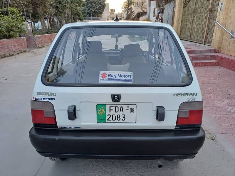 Suzuki Mehran VX with ac 2008 total original car 4