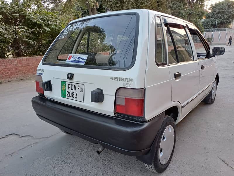 Suzuki Mehran VX with ac 2008 total original car 5