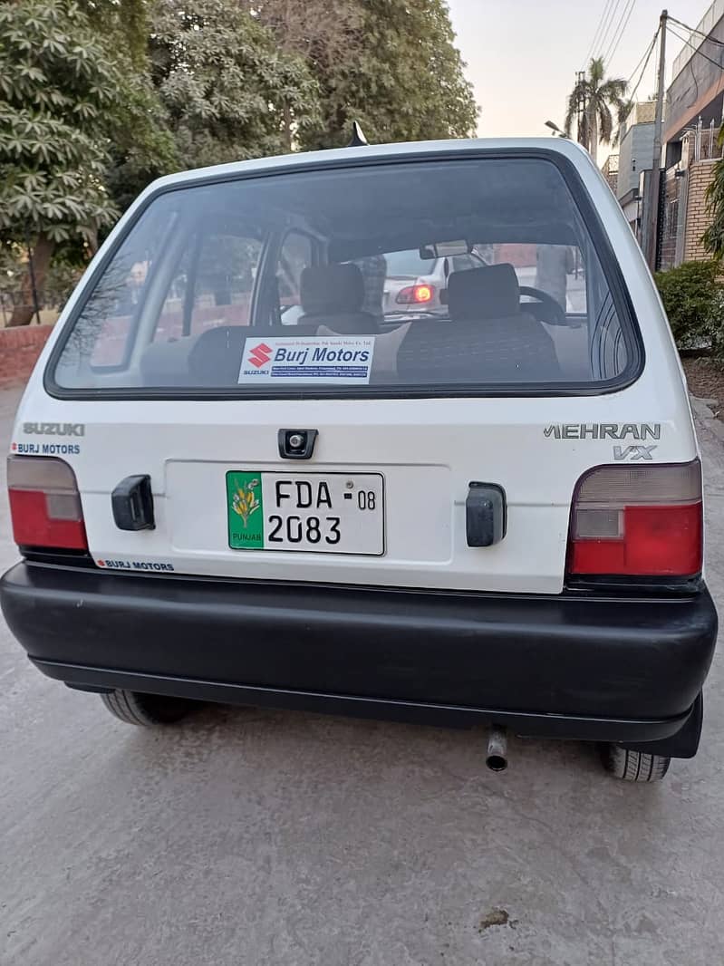 Suzuki Mehran VX with ac 2008 total original car 6