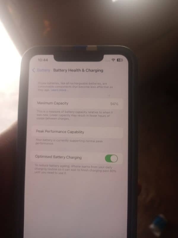 64 GB non PTA battery health 94% face ID ok 10 by 10 condition 1