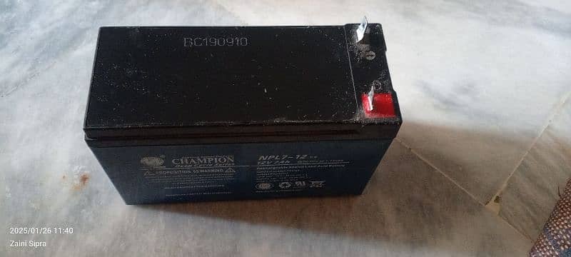 12v 7amp dry batteries 10 batteries price are 1