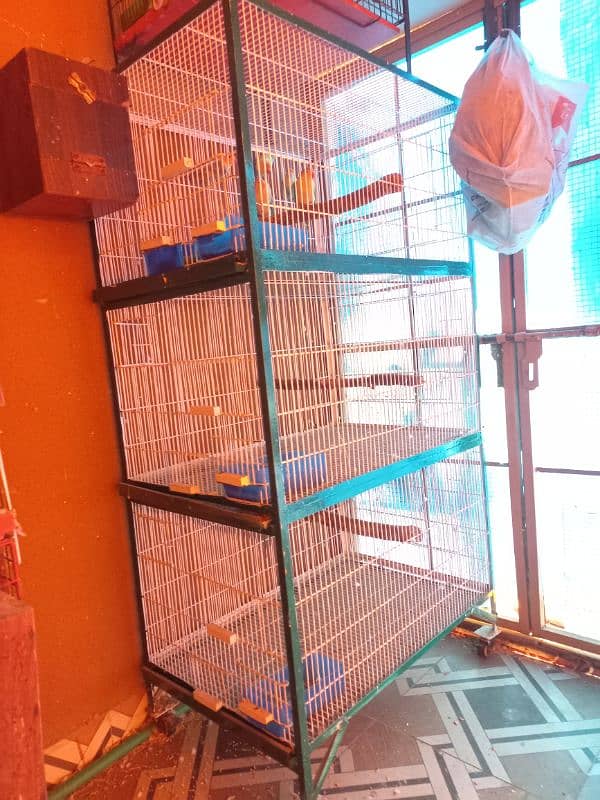 5 PORTION CAGE BRAND NEW  HEAVY OWN MADE 0