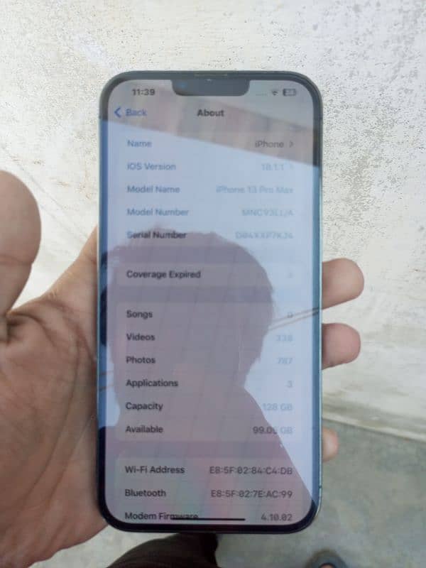 iphone 13 pro max jv non pta 128gb all okay 7