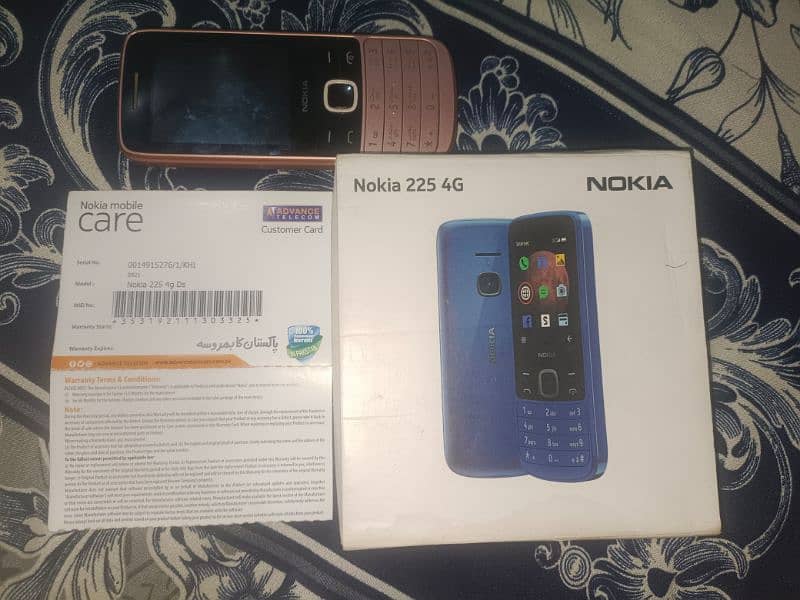 Nokia 225 4g with box 1