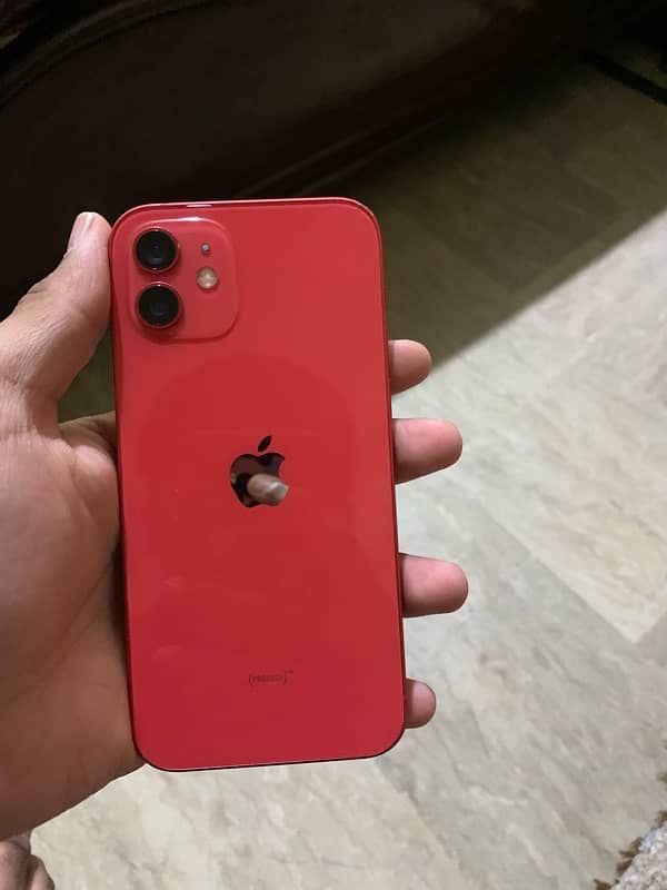 iphone 12 red colour 64gb jv non active 2