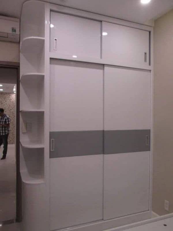 almari, sliding wardrobe, cabinet style cupboard, kitchen cabinet 11