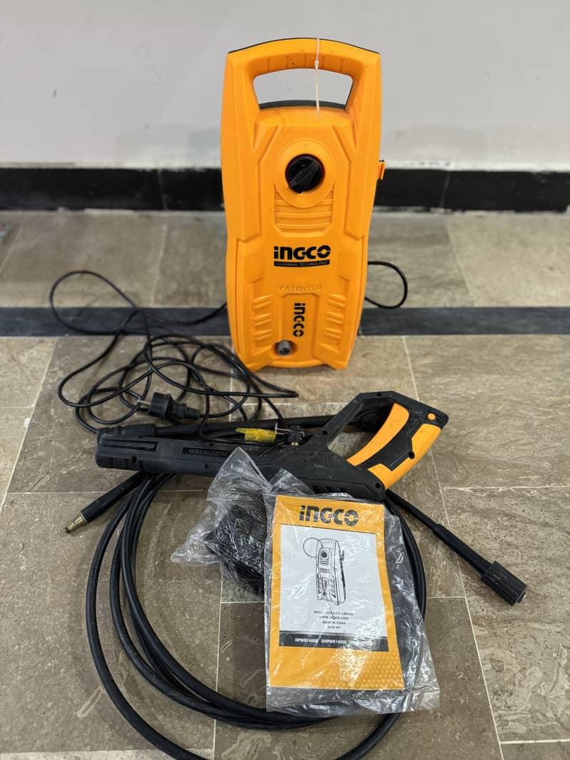 1400W ingco pressure washer 6