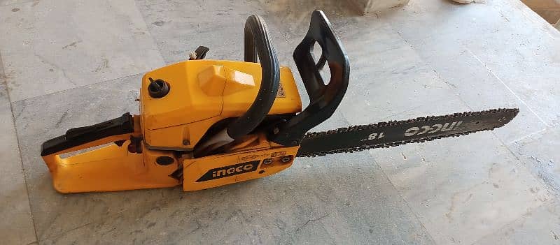 chain saw ingco company in best condition urgent for sale 3