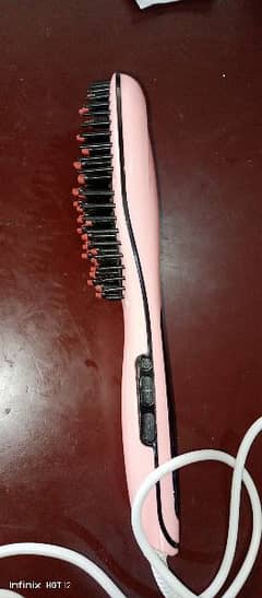 Fast hair straightener