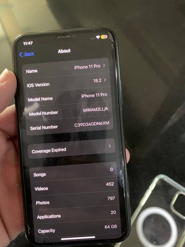 iphone 11 pro 64gb sim lock / jv 7