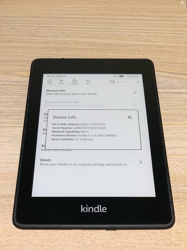 Kindle Paperwhite (10th Gen) 6" - 32 GB 4